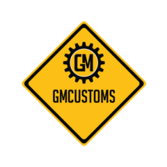 GM CUSTOMS logo